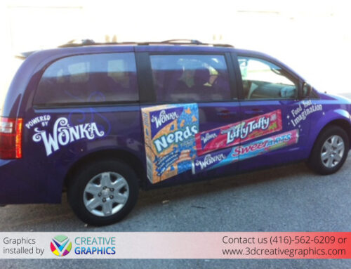 WONKA VAN VINYL WRAP