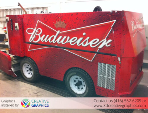 Budweiser Full Truck Wrap