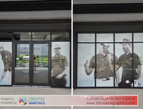 Windows Graphics Installed At Golf Club