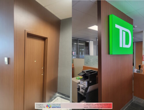 Wall Graphics for TD Canada Bank
